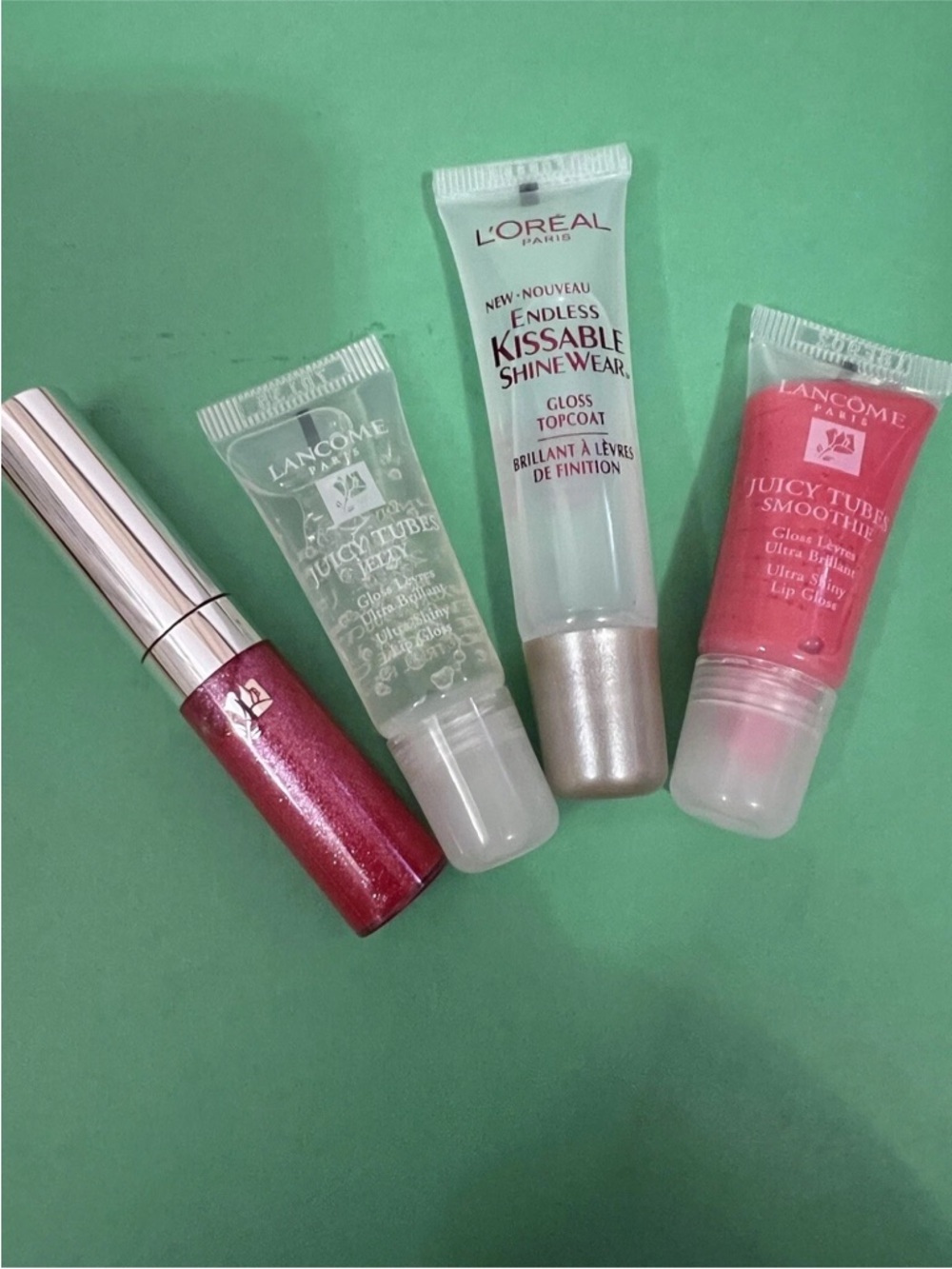 Endless Kissable Shinewear Gloss Topcoat - Clear High-Shine 4 pc